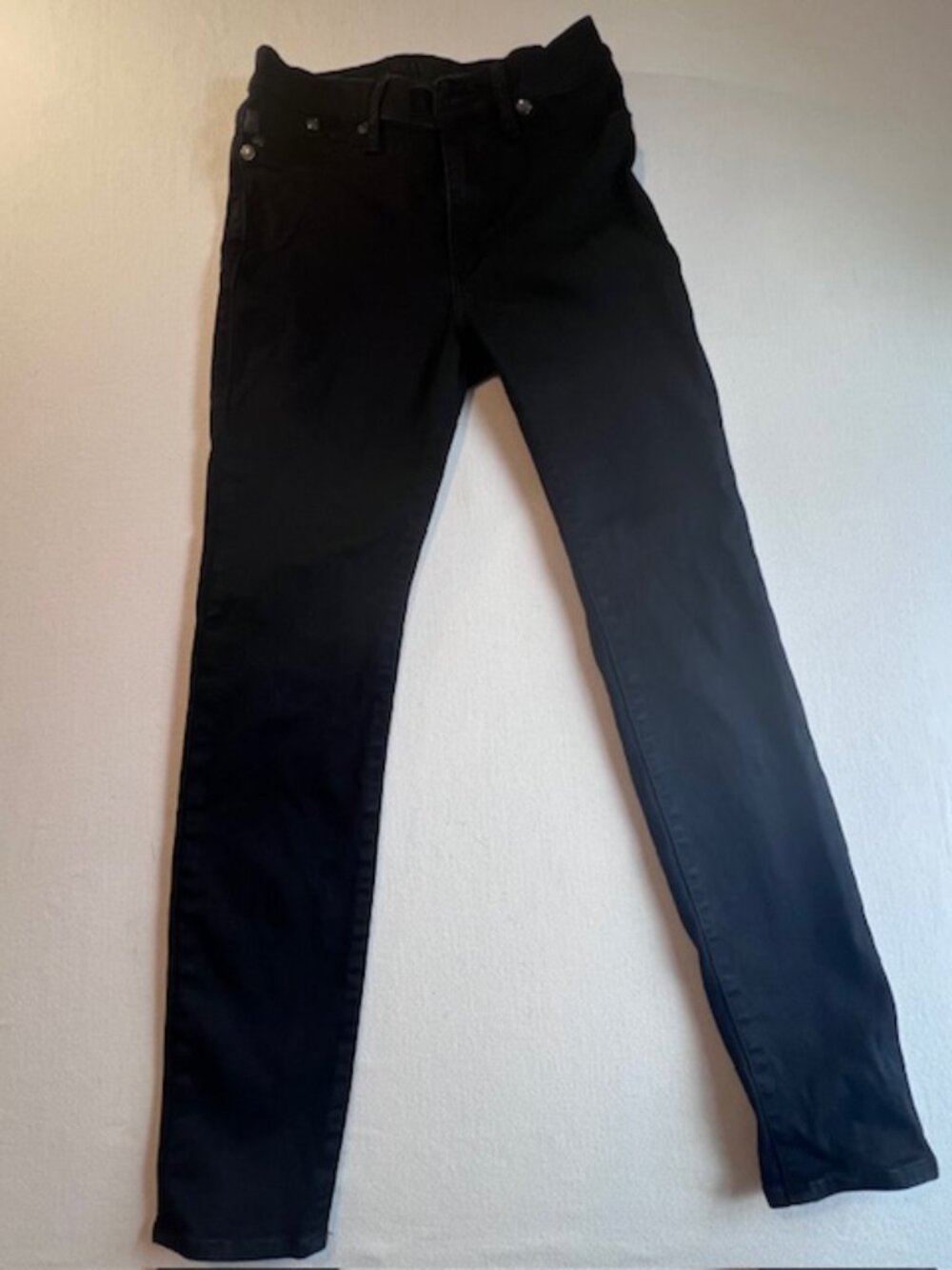 ROCK & REPUBLIC Black Women's Skinny Jeans gothic style slim fit Size 10